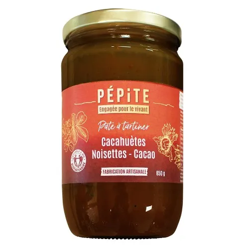 Pâte à tartiner Cacachuètes, Noisettes, Cacao