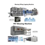 PET Rotary Blowing Machine· Blowing, Filling, and Capping Combi ·Turnkey Solutions for Complete Lines