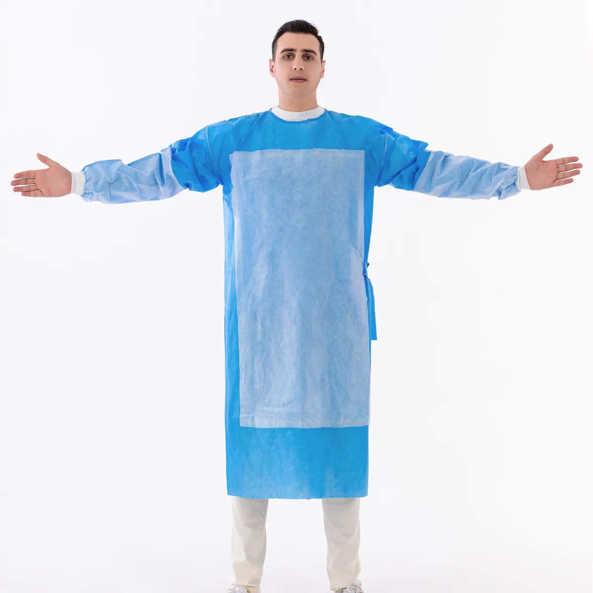 Avental Cirúrgico Estéril Descartável Com Reforço