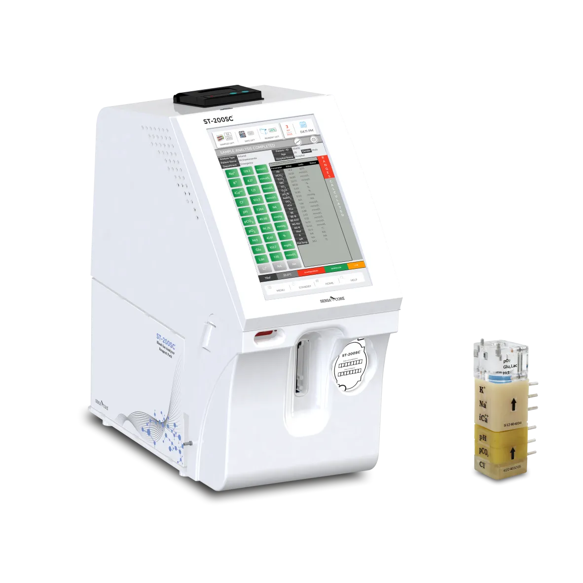 ST 200SC BLOOD GAS ANALYZER
