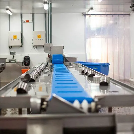 SHRIMP BEHEADING AND PEELING LINE