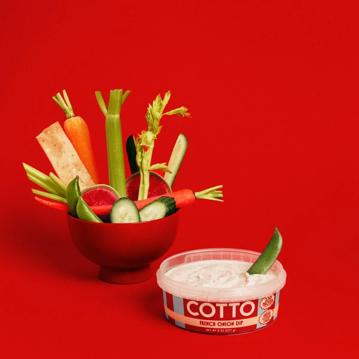 Cotto French Onion Whipped Cottage Cheese Dip