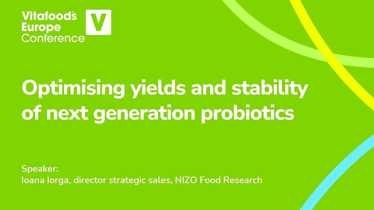 Optimising yields and stability of next generation probiotics