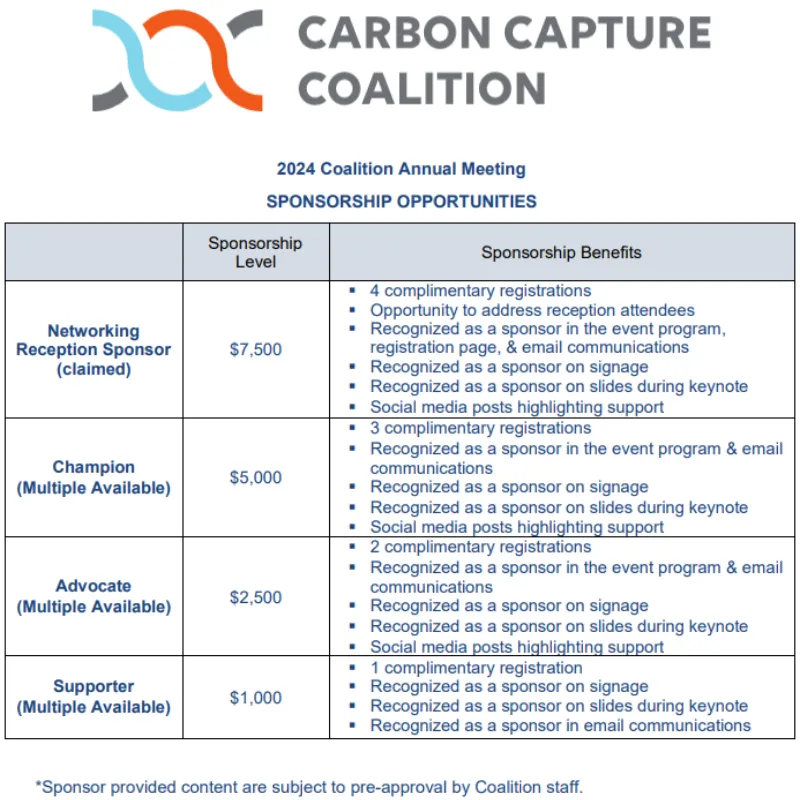 What is the benefit of being an event sponsor?