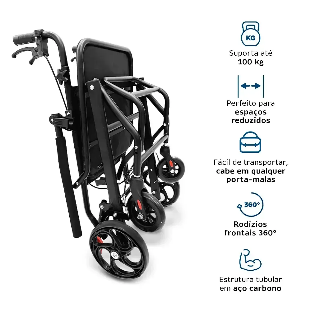 Cadeira de Transporte D90 até 100 Kg