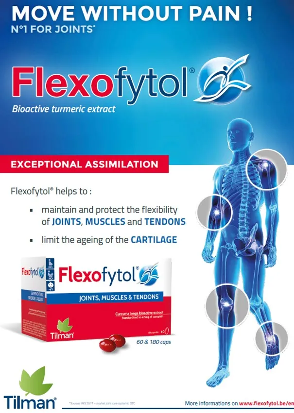FLEXOFYTOL : Bioactive Curcumin for Joint care, clinically proven