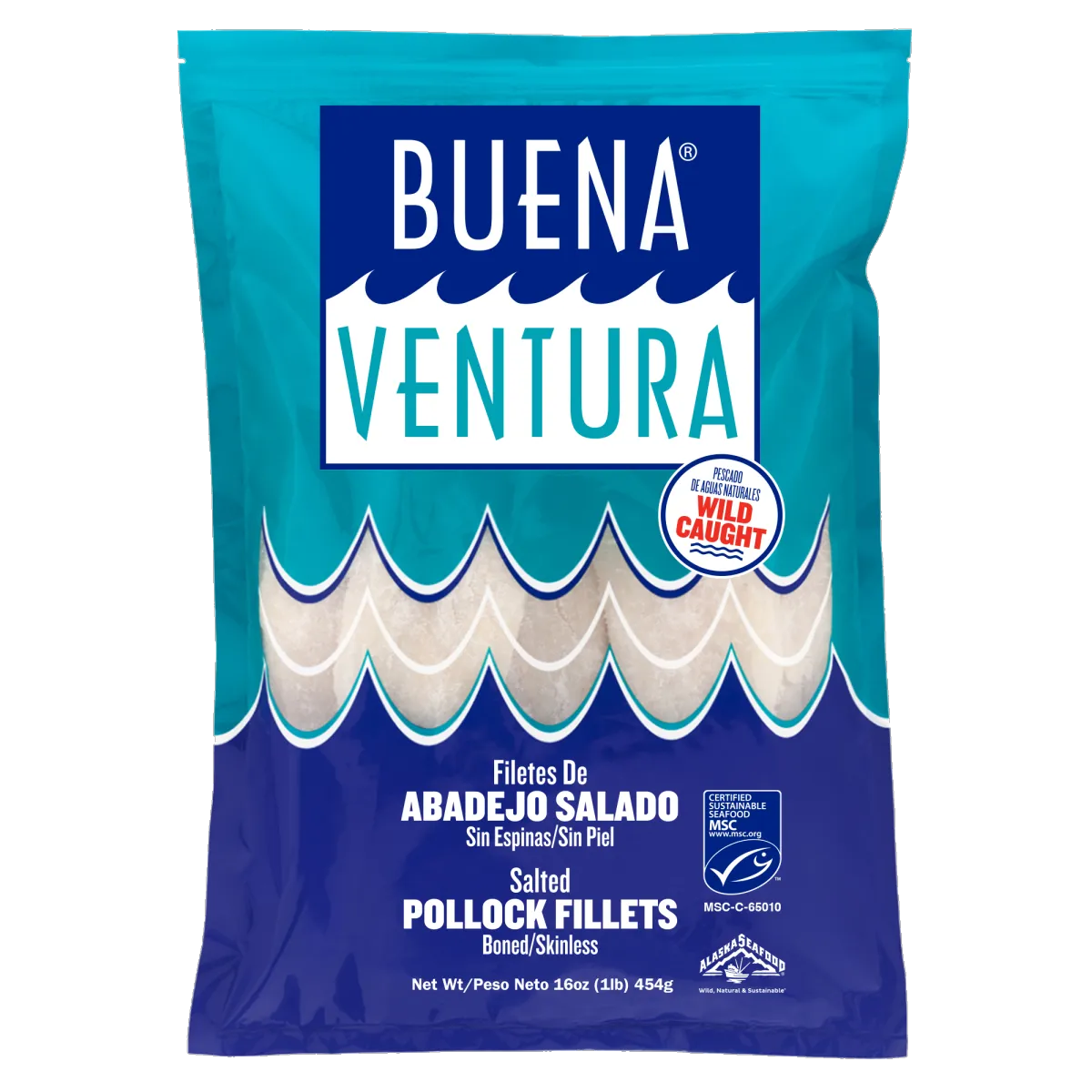 Buena Ventura® Salted Pollock Fillets — Everyday Value.