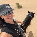 Horseback Riding in Morocco Desert