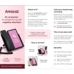 Amical - AI companion for elderly people with cognitive disorders
