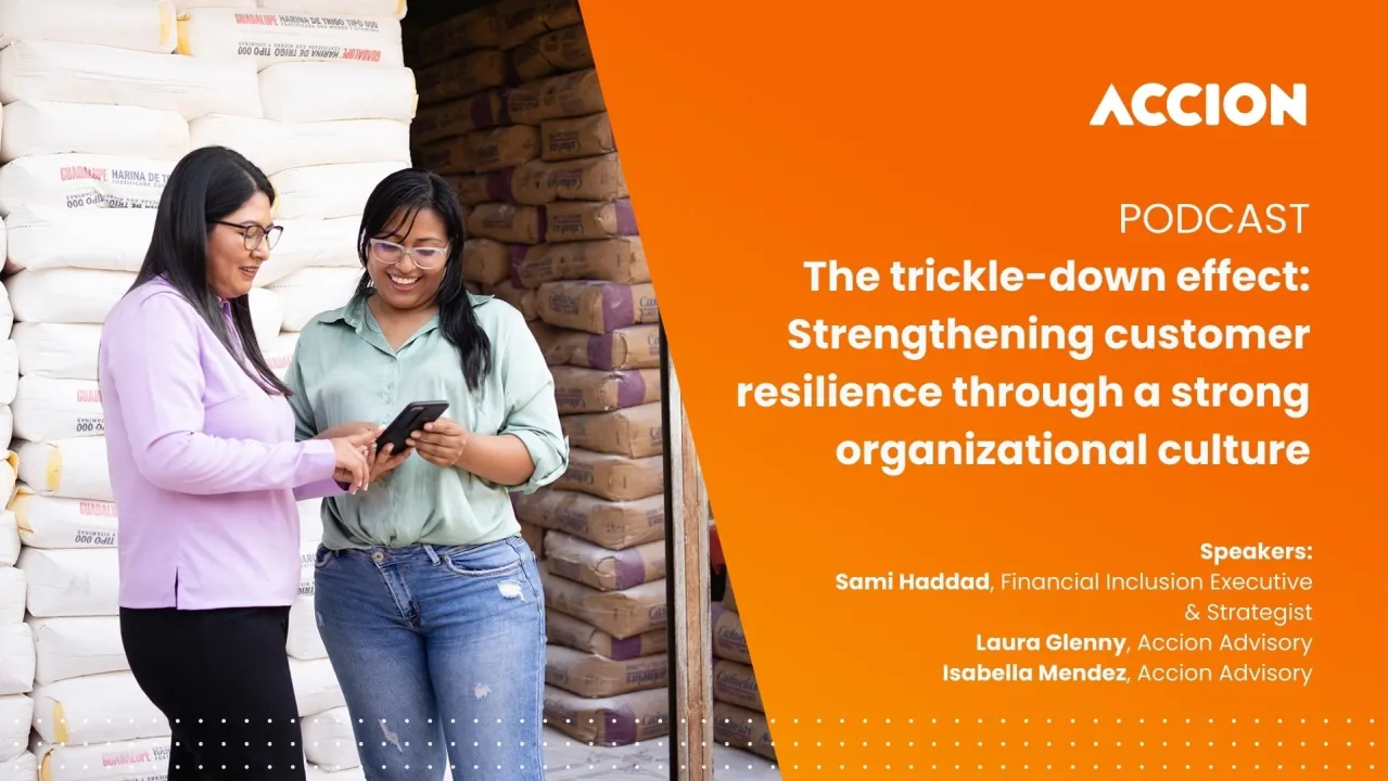 The trickle-down effect: Strengthening customer resilience through a strong organizational culture