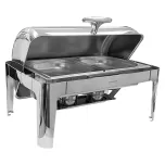 Rechaud chafing dish 2 cubas 1/2