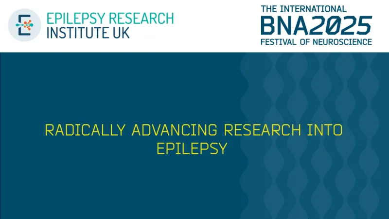 S07: Radically advancing research into epilepsy