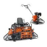 Acabadoras de concreto simples e duplas