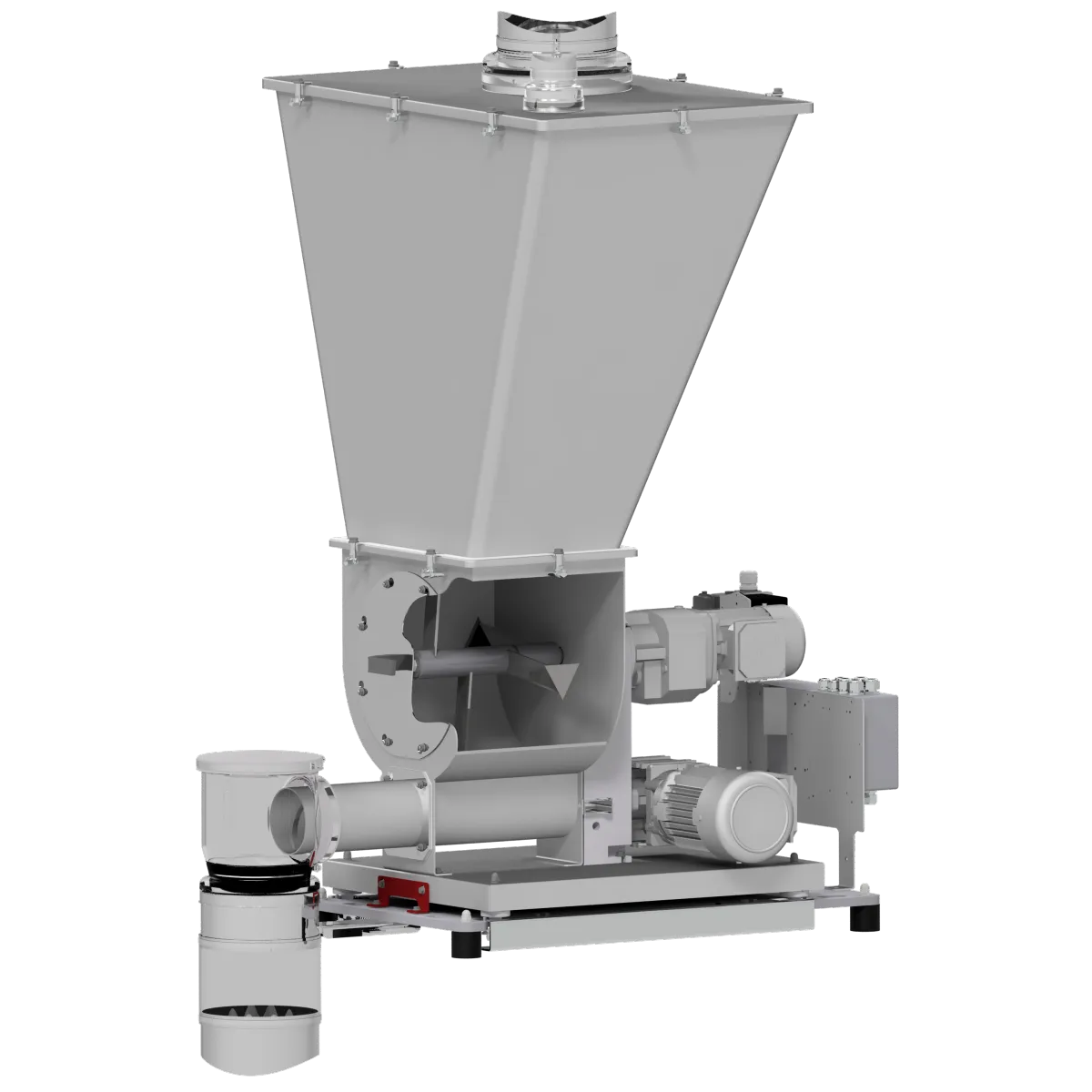 Dosador Gravimétrico Mono Rosca DSR, com agitador rotativo