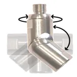 RACCORD LIBREMENT ORIENTABLE POUR OUTILLAGE PNEUMATIQUE
