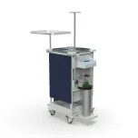 Carrinho de Sedação 3 Gavetas Azul Marinho