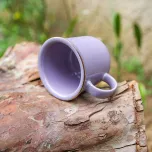Canecas de Cerâmica Tipo Esmaltada Roxa 280ml Para Sublimação