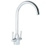 Contemporary Twin Lever Taps