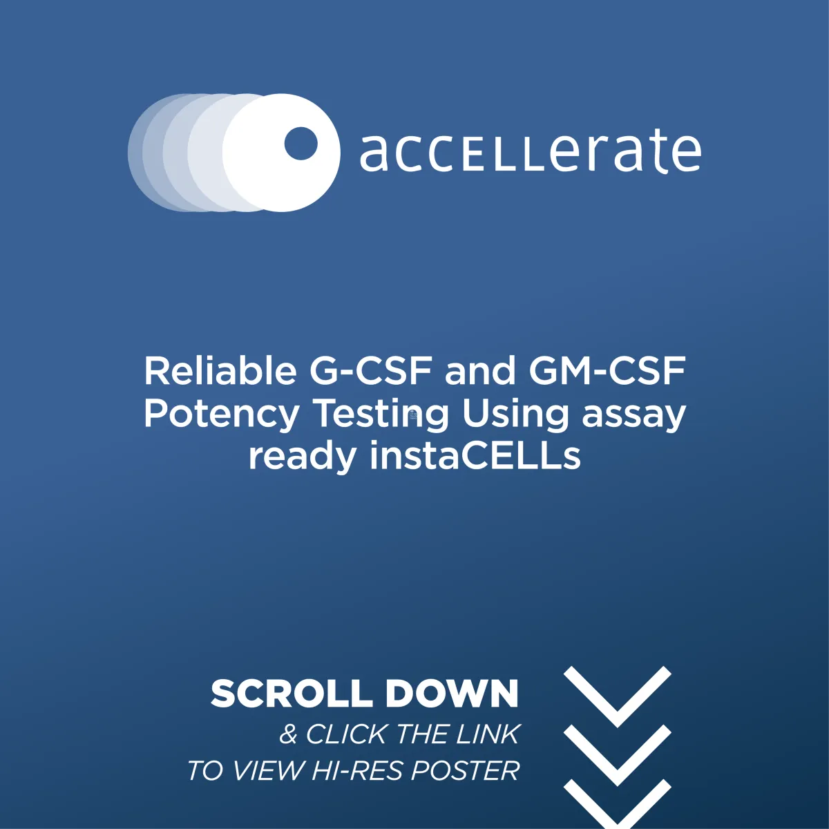 Reliable G-CSF and GM-CSF Potency Testing Using assay ready instaCELLs