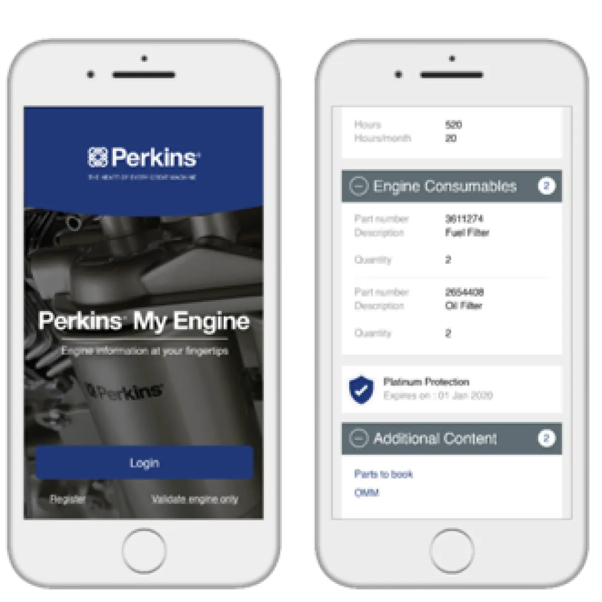 Perkins® My Engine App