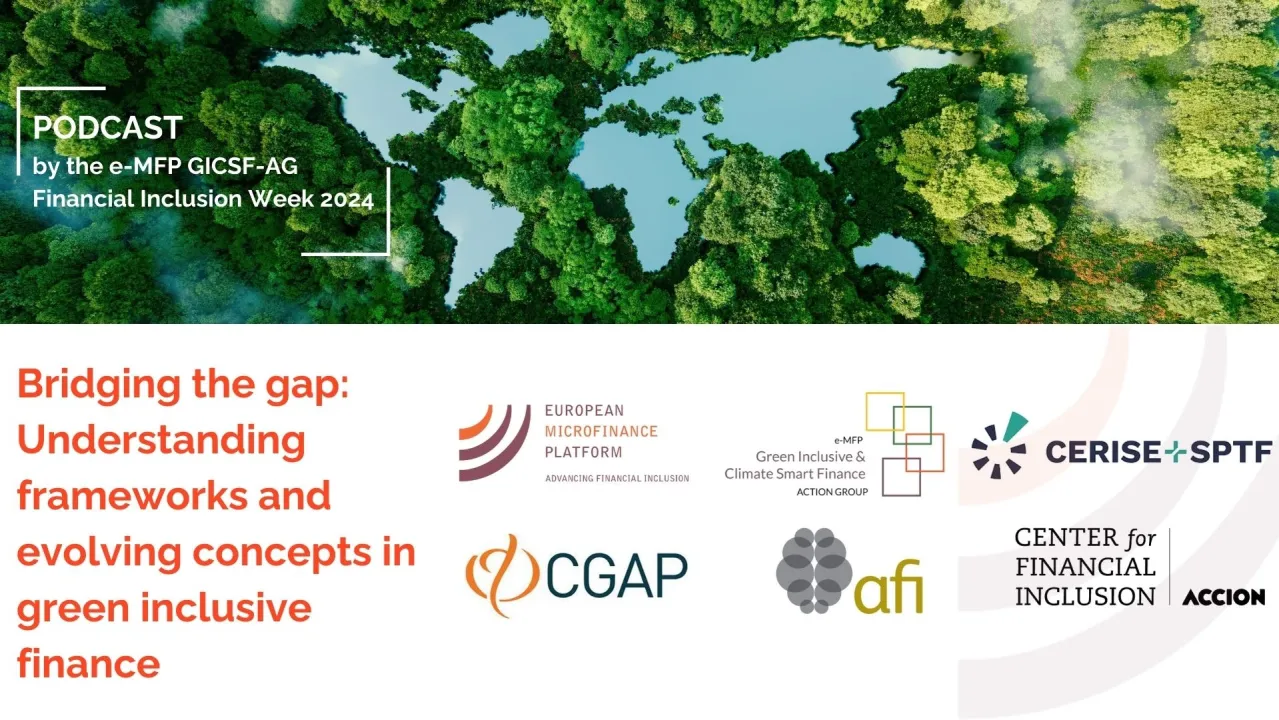 Bridging the gap: Understanding frameworks and evolving concepts in green inclusive finance
