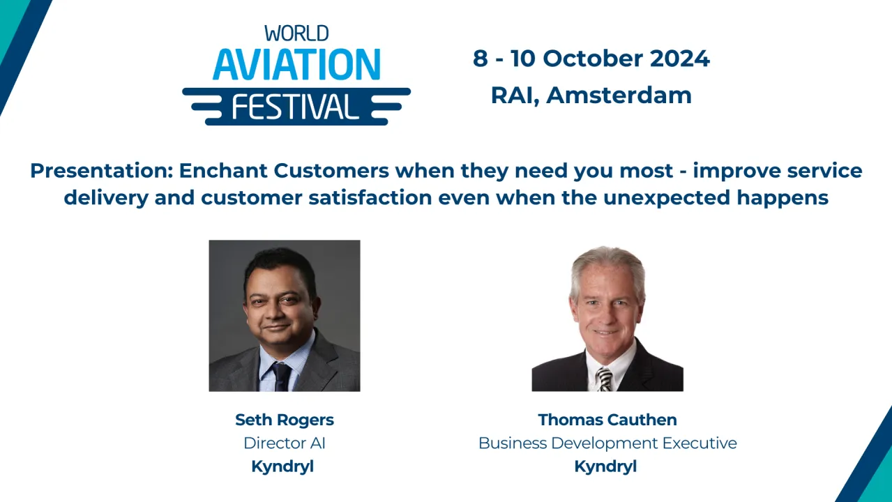 Presentation: Enchant Customers when they need you most - improve service delivery and customer satisfaction even when the unexpected happens.