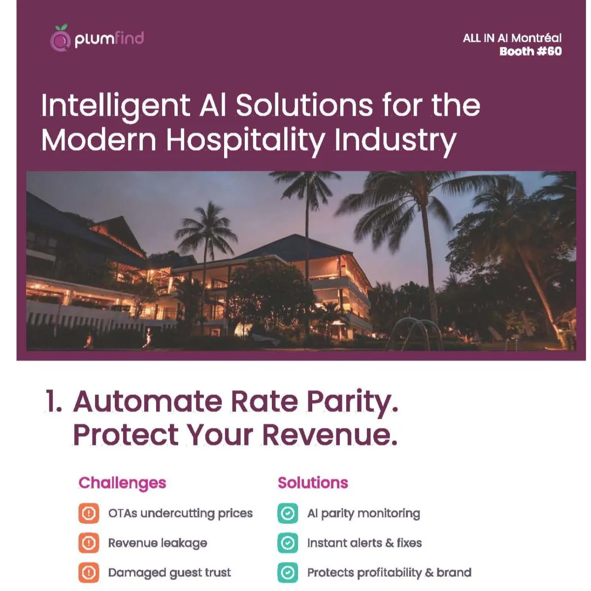 Intelligent AI Solutions for the Modern Hospitality Industry