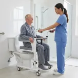 Cadeira para Banho e Transferência Hidráulica Premium