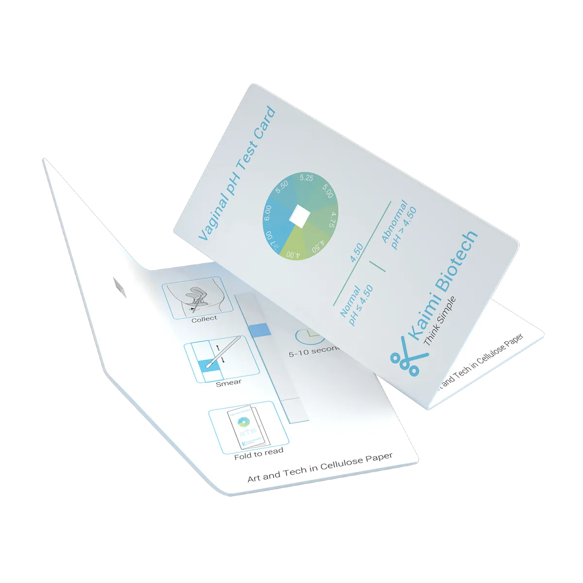 Vaginal pH Test Card