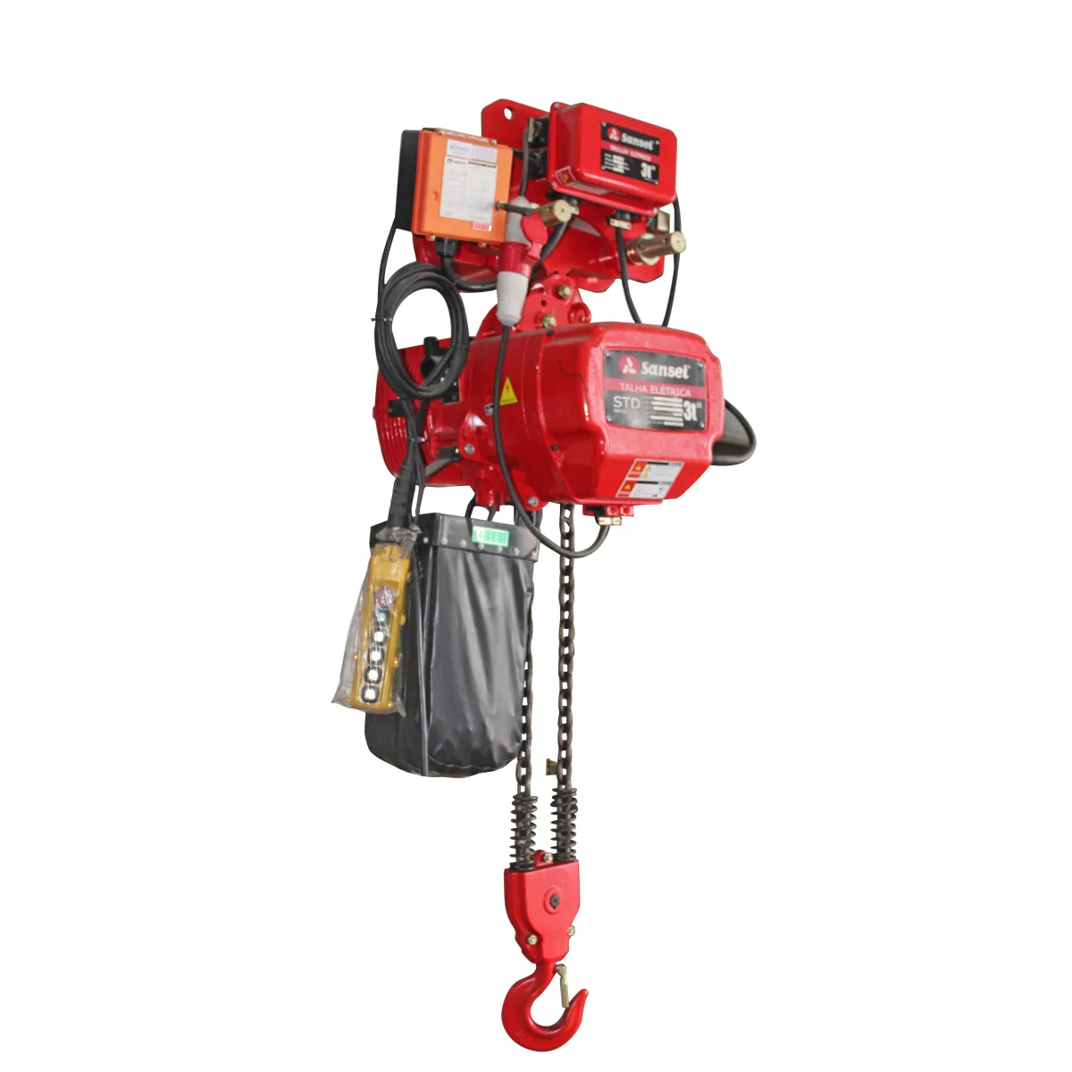 Talha Elétrica de Corrente com Trolley – Linha STD