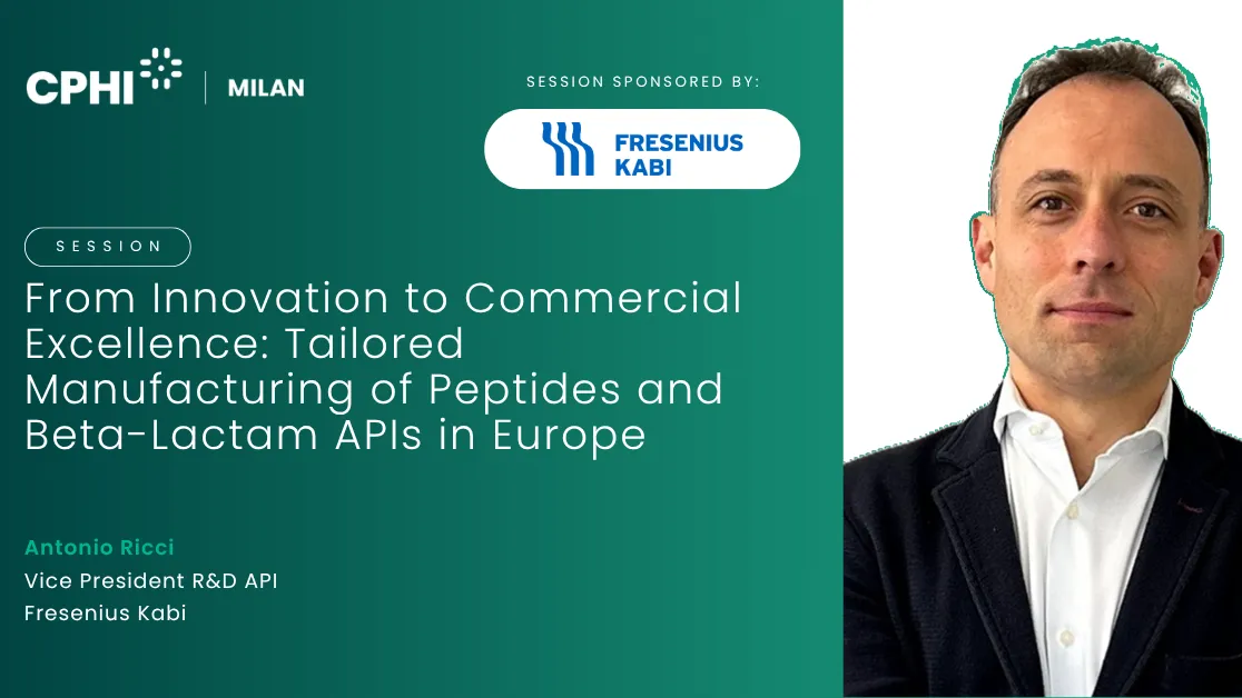 From Innovation to Commercial Excellence: Tailored Manufacturing of Peptides and Beta-Lactam APIs in Europe.