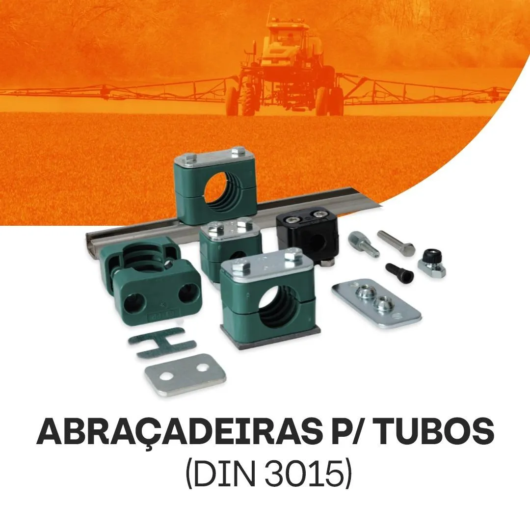 ABRAÇADEIRAS PARA TUBOS (DIN 3015)