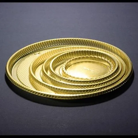 Gold Cake Trays
