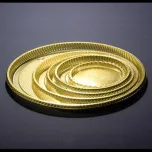 Gold Cake Trays