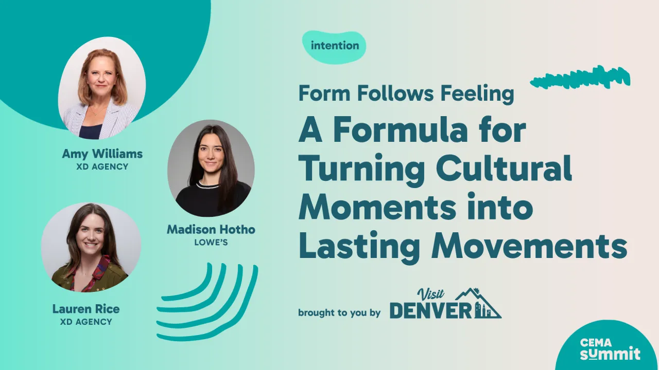 Form Follows Feeling: A Formula for Turning Cultural Moments into Lasting Movements