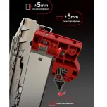 Debounce and Buffer Conceal Undermount Drawer Slide