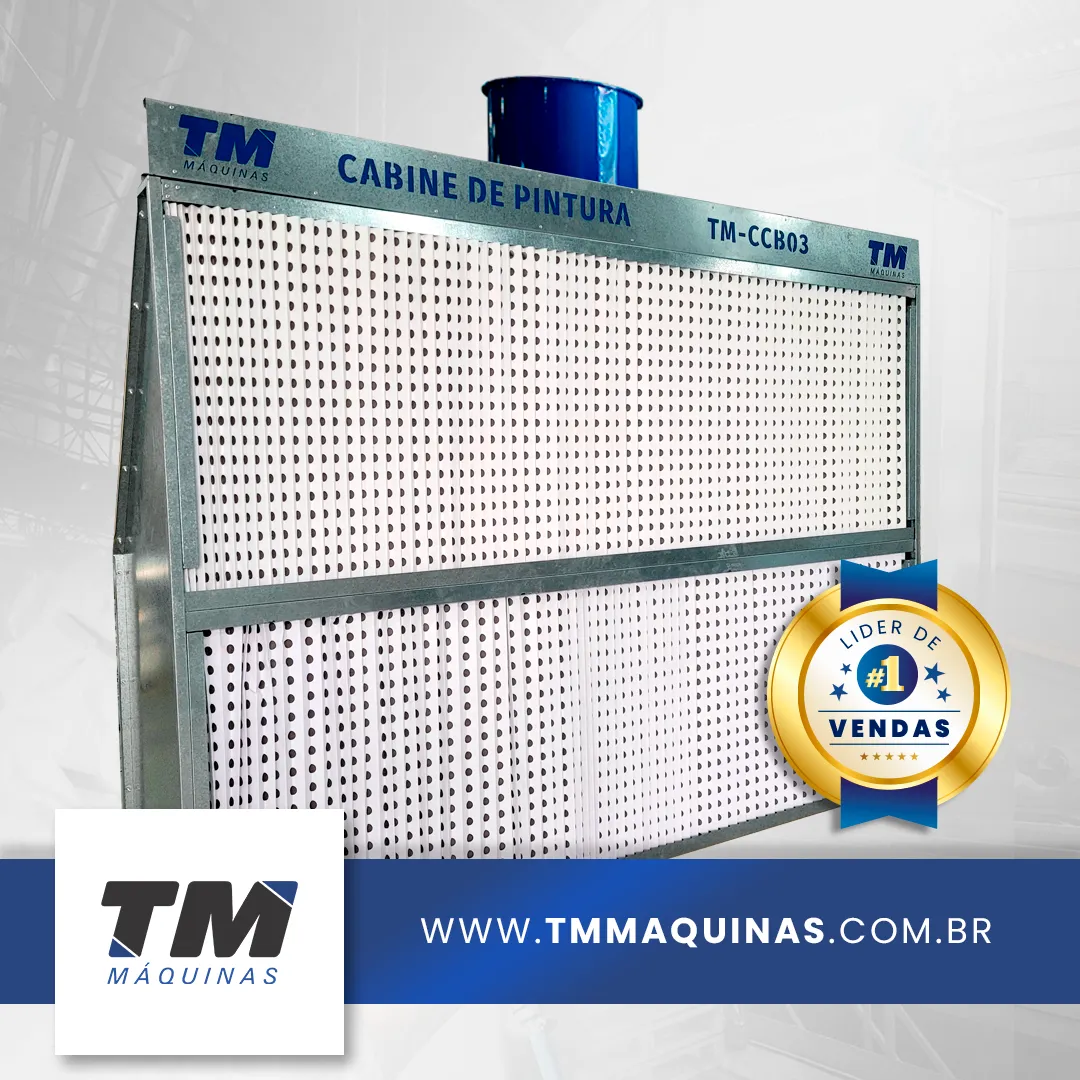 Cabine de Pintura Compacta Box