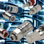 Liquid cooling connectors and dry-break quick-disconnect couplings