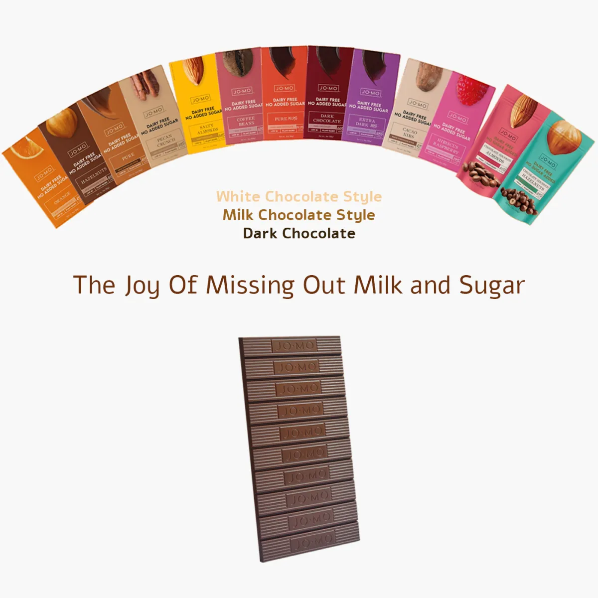 Sugar-free Milk-free JO-MO Chocolate