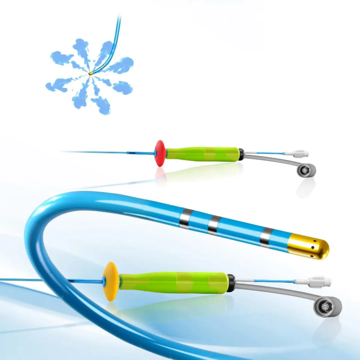 Cardiac ablation and electrophysiology electrodes