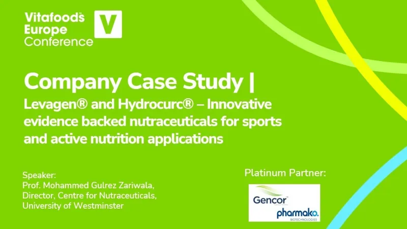 Company Case Study | Levagen® and Hydrocurc® – innovative evidence backed nutraceuticals for sports and active nutrition applications