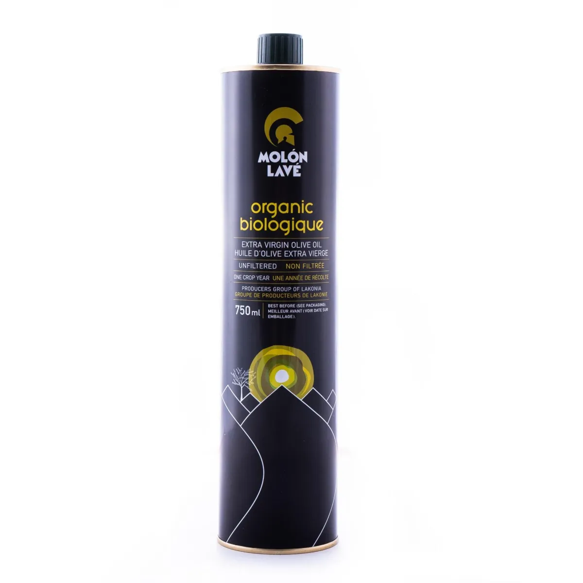 Molón Lavé Extra virgin olive oil ORGANIC 12 X 750ml