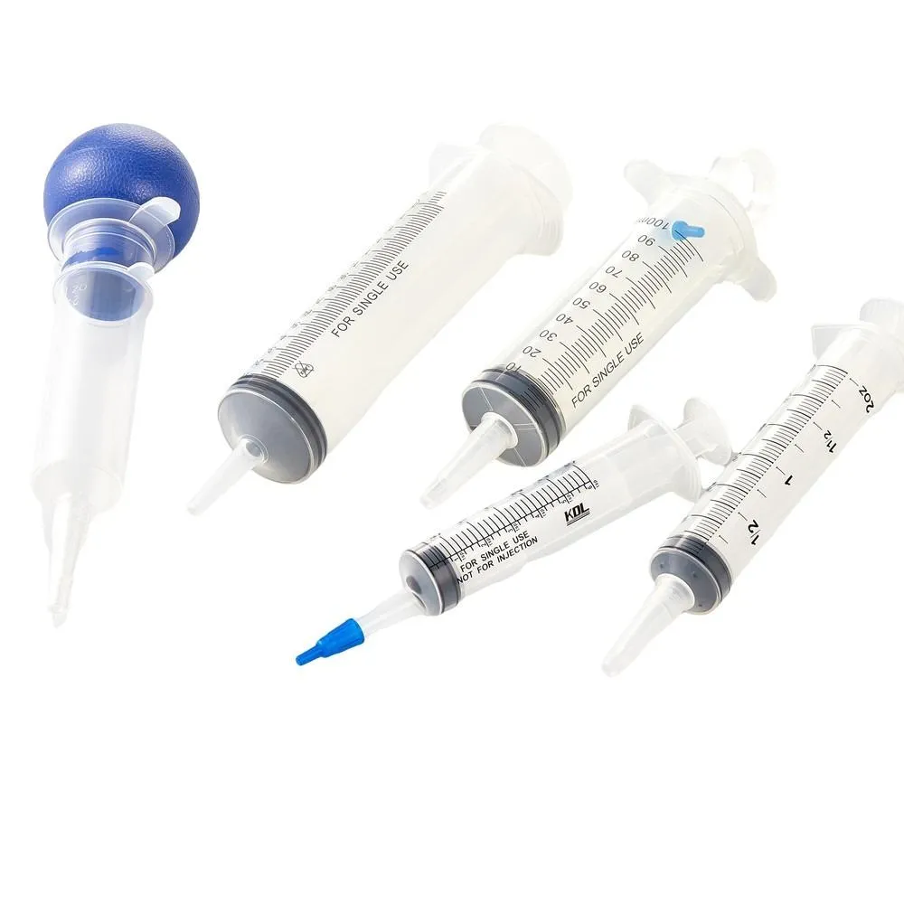 DISPOSABLE KDL IRRIGATION SYRINGE OF PUSH TYPE FOR SINGLE USE