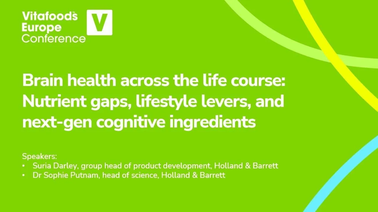Brain health across the life course: Nutrient gaps, lifestyle levers, and next-gen cognitive ingredients