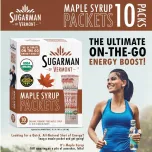 Organic Pure Maple Syrup Packets 10-Pack Box