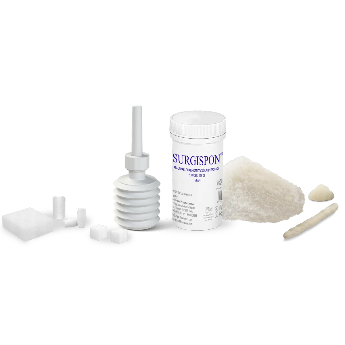 Dental Absorbable Gelatin Hemostatic/Haemostatic Sponge/Dental Sponge - SURGISPON® Haemostat/Hemostat
