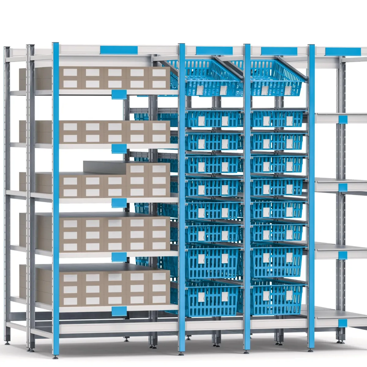 Mobile HTM71 storage trolleys