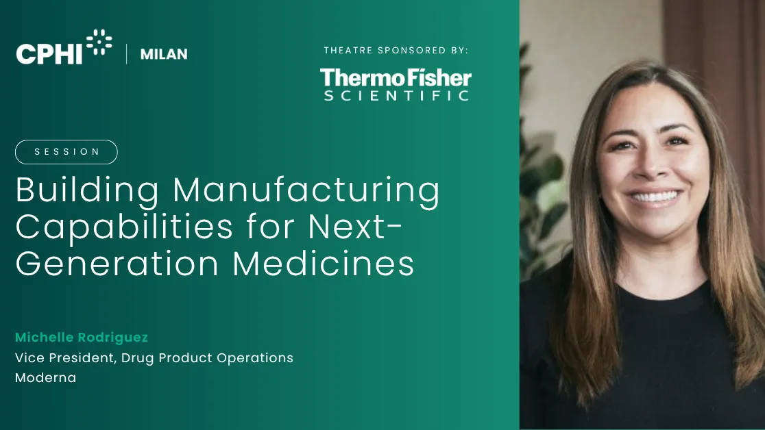 Building Manufacturing Capabilities for Next-Generation Medicines