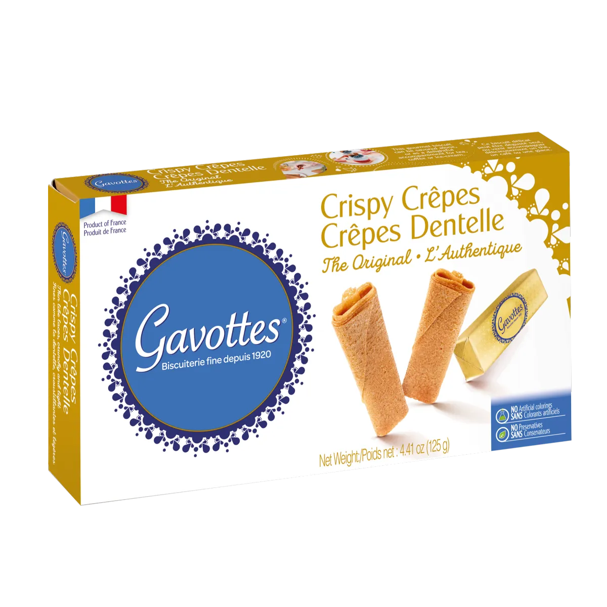 Plain Crispy Crepes Dentelle