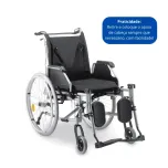 Cadeira de Rodas Tetra com Encosto Reclinável e Acessórios Inclusos até 130 kg D700